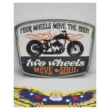 (2) Garage Tin Signs