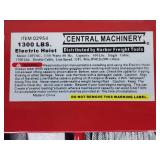Central Machinery 1300 lb. Electric Hoist