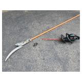 Tree Trimmer and Hedge Trimmer