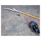 Tree Trimmer and Hedge Trimmer