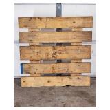 Handmade Rolling Wooden Platform