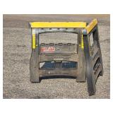 (2) Adjustable Height Handy Collapsable Sawhorses