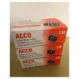 Acco Large Binder Clips Acco Large Binder Clips