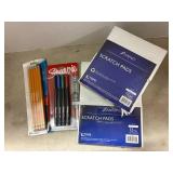 Scratch Pads, Pens and Pencils Scratch Pads, Pens and Pencils