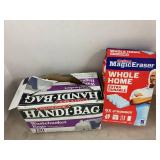 Wastebasket Bags and Magic Erasers Wastebasket Bags and Magic Erasers