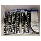White Plastic Tablecovers White Plastic Tablecovers
