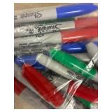 Red, Green and Blue Sharpie Markers Red, Green and Blue Sharpie Markers
