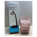 LED Desk Lamp and Small Desk Organizer LED Desk Lamp and Small Desk Organizer