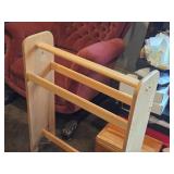 Wooden Blanket / Quilt Stand