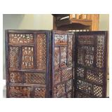 Wooden 3-panel Room Privacy Divider
