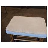 Wood Glider Ottoman
