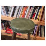 Cushioned Wood Bar Stool