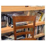 Ladder Back Bistro Stool Chair 45"
