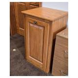 Wood Tilt-Out Trash Cabinet