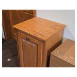 Wood Tilt-Out Trash Cabinet