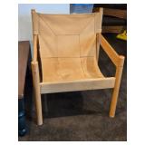 Brazilian Leather Sling Chair