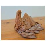 Leather-wrapped Camel Sculpture