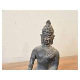 Dark Bronze Lanna Buddha Statue