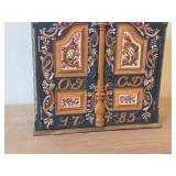 Handpainted Wooden Cabinet - Norwegian Rosemaling