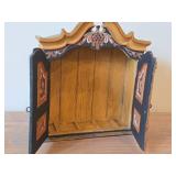Handpainted Wooden Cabinet - Norwegian Rosemaling