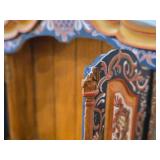 Handpainted Wooden Cabinet - Norwegian Rosemaling