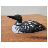Handcarved Common Loon #25 by Paul Thompson