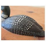 Handcarved Common Loon #25 by Paul Thompson