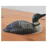 Handcarved Common Loon #25 by Paul Thompson