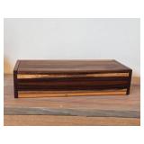 Flip-Top Wood Storage Box
