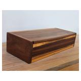 Flip-Top Wood Storage Box