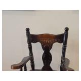 Vintage Wooden Doll Chair