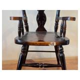 Vintage Wooden Doll Chair