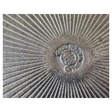 Lot of (3) Wilton Armetale Flutes & Pearls Serving Trays 13 1/2"