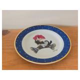 Lot of (2) Norwegian Troll Plates by Paul Bonner (signed)