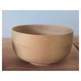 (2) Wooden Bowls and (12) Wood Utensils