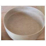 (2) Wooden Bowls and (12) Wood Utensils