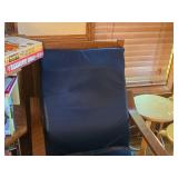 Poang Living Room Armchair with Foot Stool
