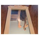 Handcarved Wood Wall Mirror