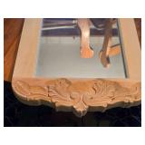 Handcarved Wood Wall Mirror