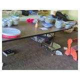 Wood Top / Metal Folding Table 8