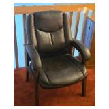 Leather Guest Armchair