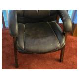 Leather Guest Armchair