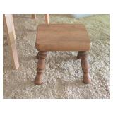 Wood Foot Stool
