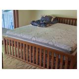 Wood King Size Bed