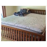 Wood King Size Bed