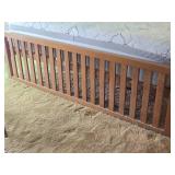 Wood King Size Bed