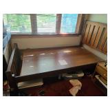 Wood Twin Size Bed Frame