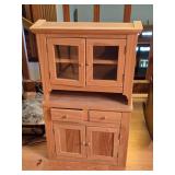 Two Piece Natural Wood Children