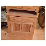 Two Piece Natural Wood Children
