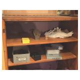 Wood Armoire 2-door/2-drawer/2-shelf